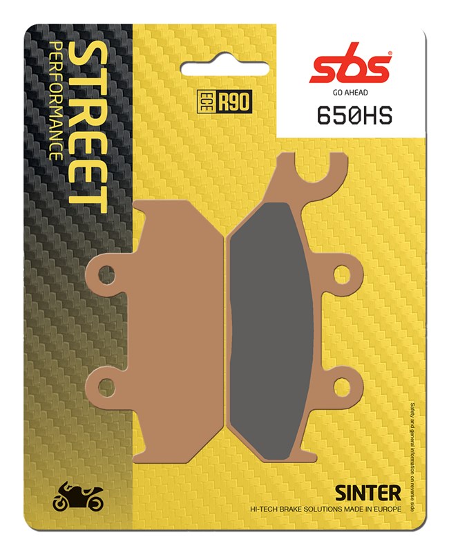 SBS Brake Pad FA172 Street Sinter Front