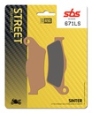 SBS Brake Pad FA181 Street Sinter Rear