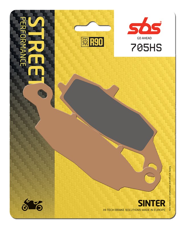 SBS Brake Pad FA229 Street Sinter Front