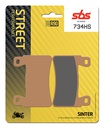 SBS Brake Pad FA296 Street Sinter Front