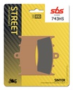 SBS Brake Pad 734HS Street Sinter Front