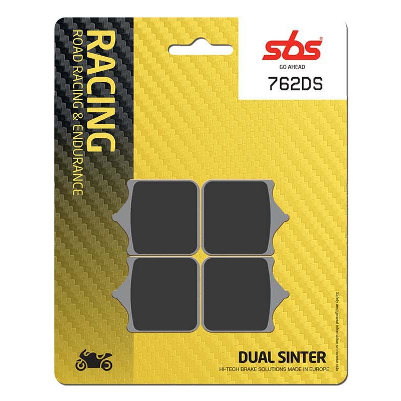 SBS Brake Pad FA322 Racing Dual Sinter