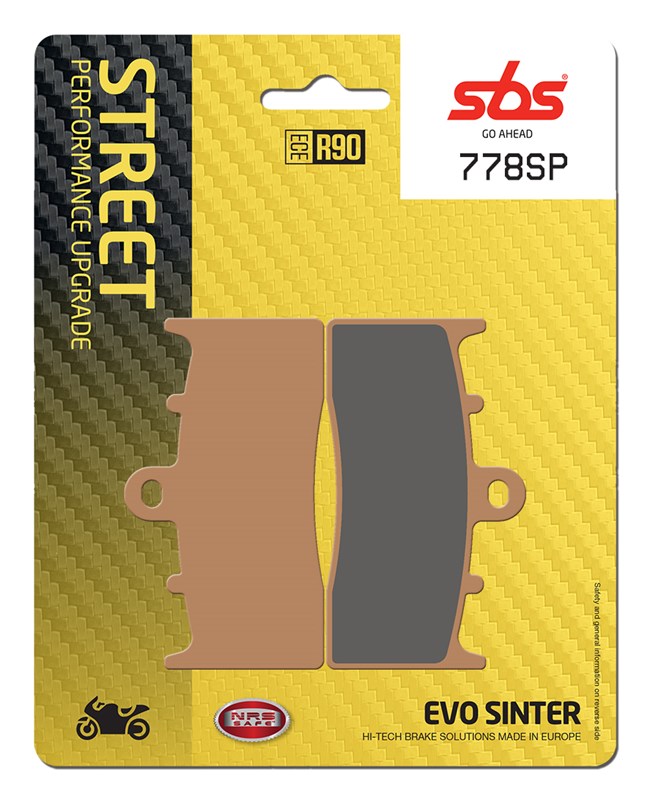 SBS Brake Pad FA613 Street Evo Sinter Front