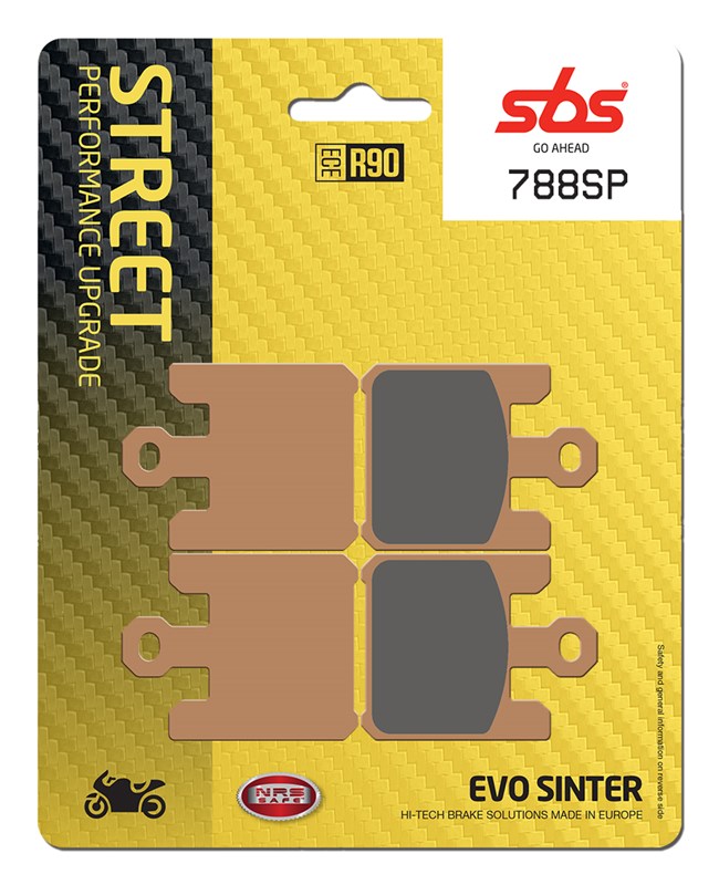 SBS Brake Pad FA369 Street Evo Sinter Front