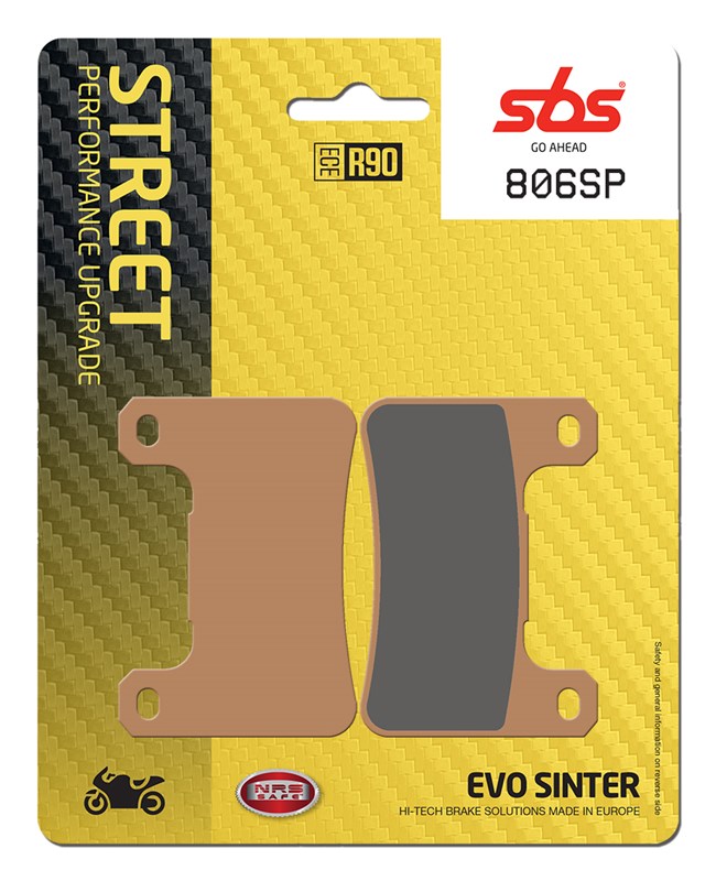 SBS Brake Pad FA379 Street Evo Sinter Front