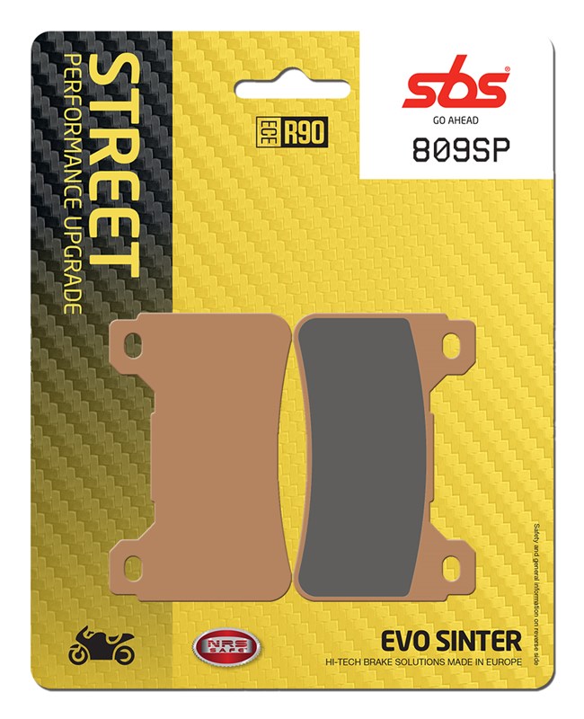 SBS Brake Pad FA390 Street Evo Sinter Front