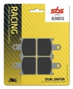 SBS Brake Pad FA417/4 Racing Dual Sinter