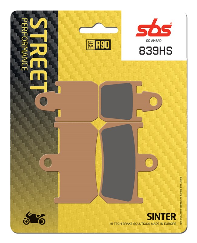 SBS Brake Pad FA442/4 Street Sinter Front