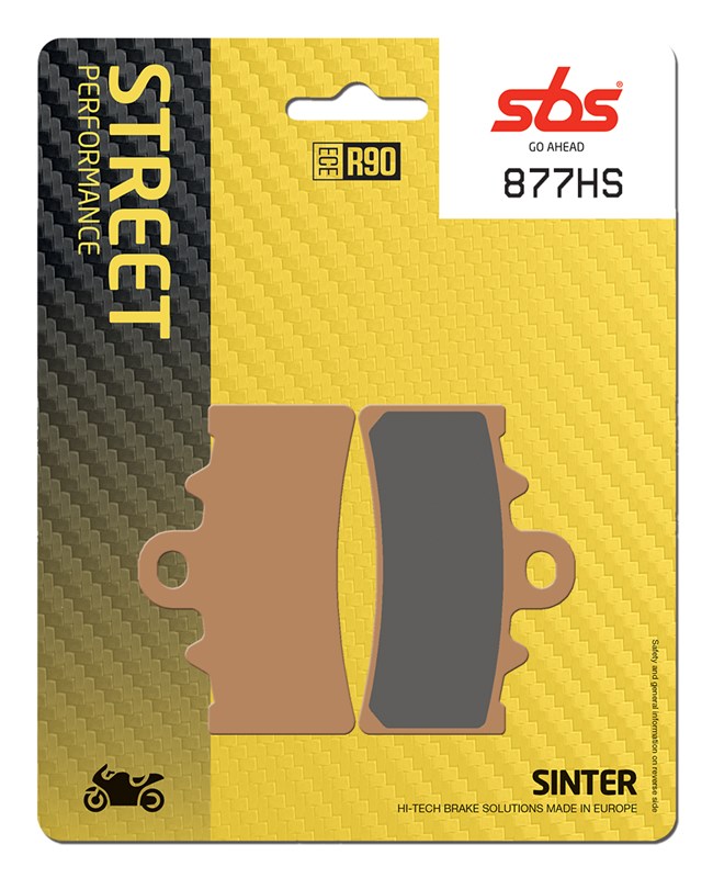 SBS Brake Pad FA606 Street Sinter Front