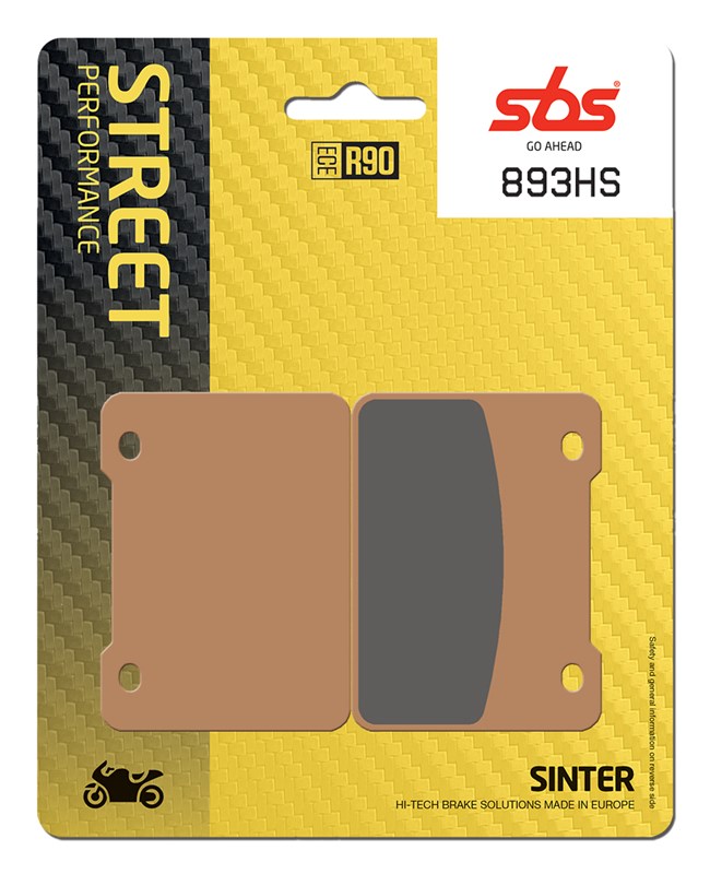 SBS Brake Pad FA627 Street Sinter Front