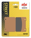 SBS Brake Pad FA627 Street Sinter Front