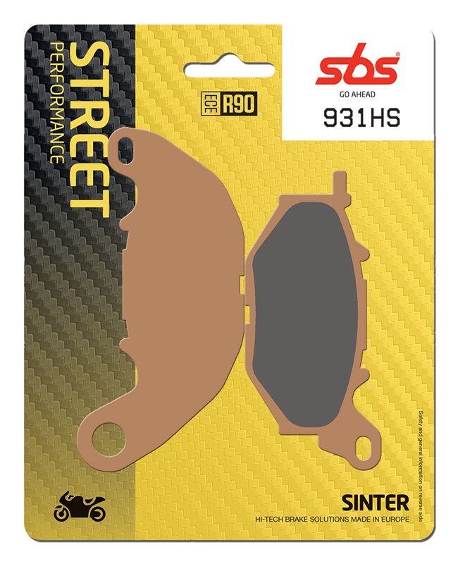 SBS Brake Pad FA663 Street Sinter Front