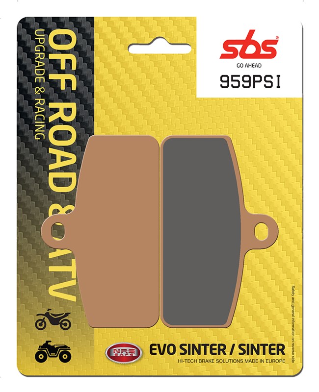 SBS Brake Pad 959PSI ATV Offroad Sinter