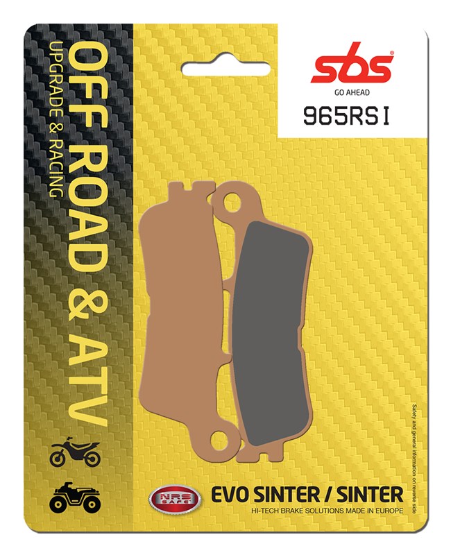 SBS Brake Pad 965RSI Offroad Race Sinter