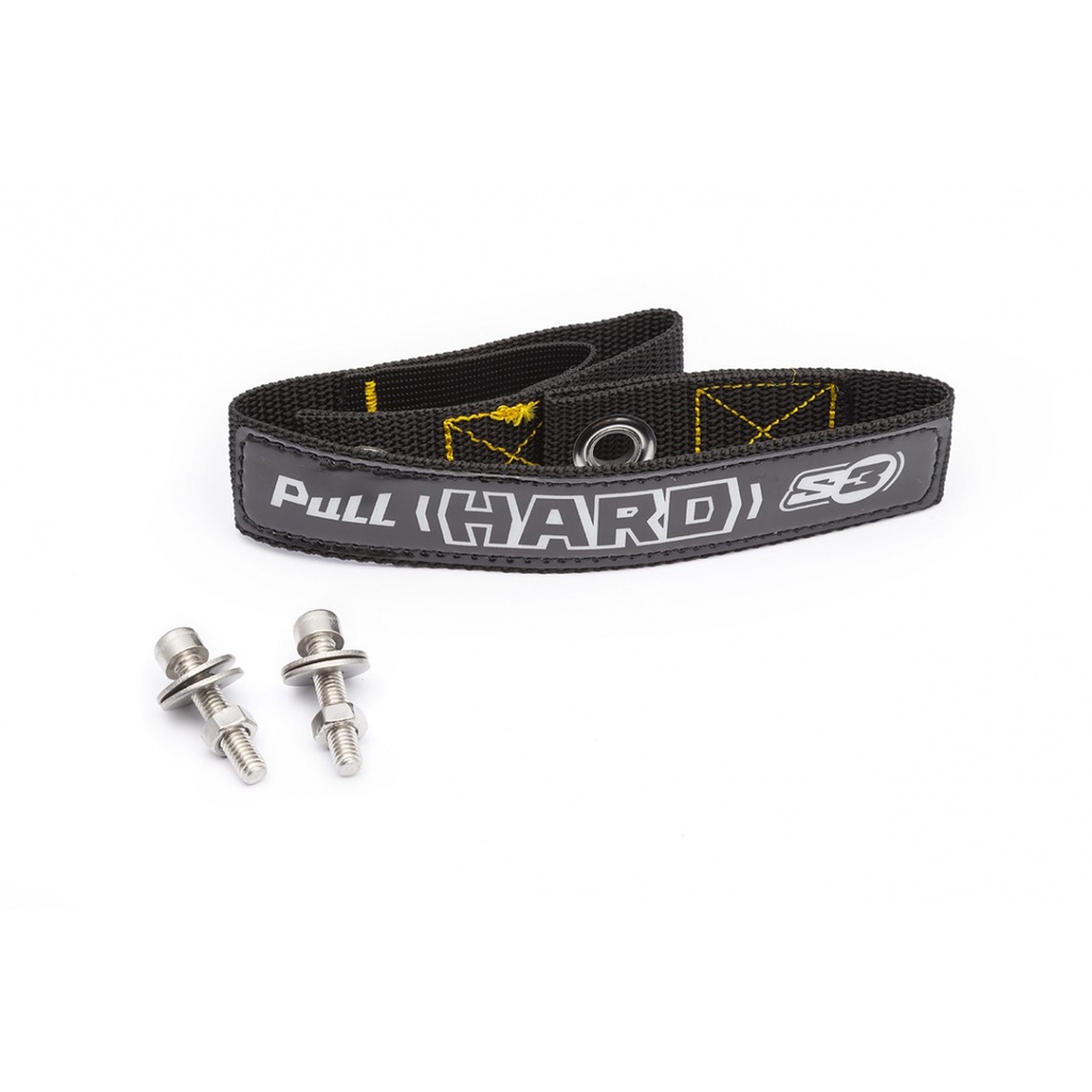 S3 Hard Enduro Rear Pull Strap Black 