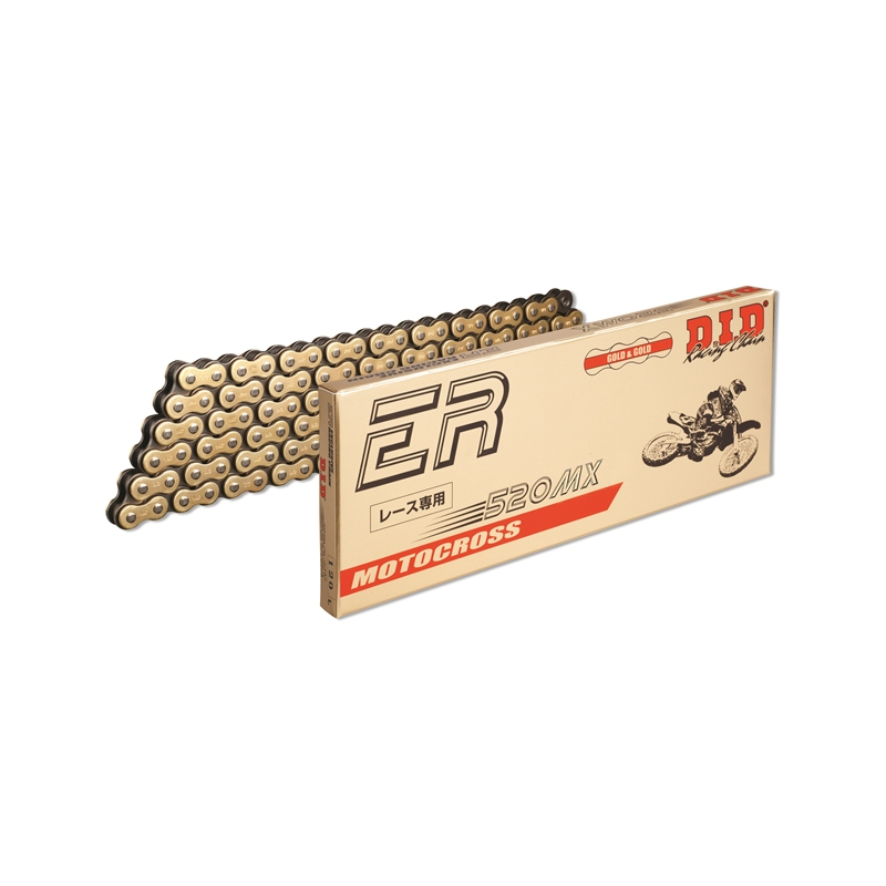 DID Chain 520 120L MX Clip Type FB Gold/Black