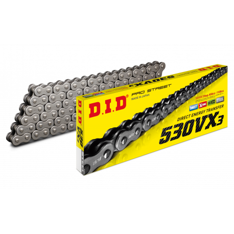 DID Chain 530 140L VX3 X-Ring ZB Rivet Natural