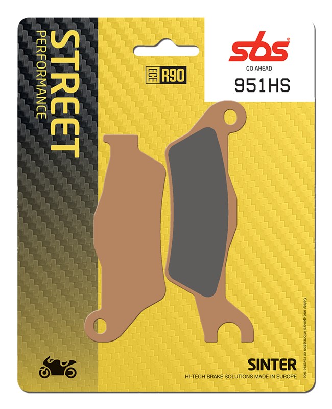 SBS Brake Pad 951HS Street Sinter Front