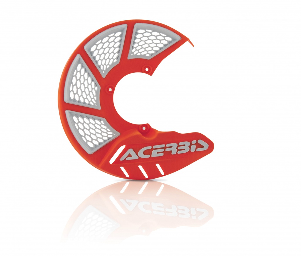 Acerbis X-Brake 2.0 Front Disc Cover 245mm Orange/White