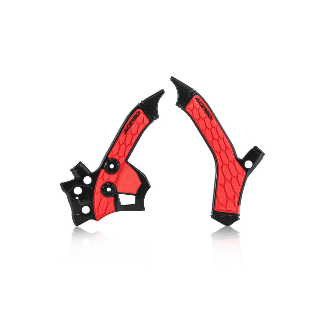 Acerbis X-Grip Frame Protector Honda CRF 250L '13-20 Black/Red