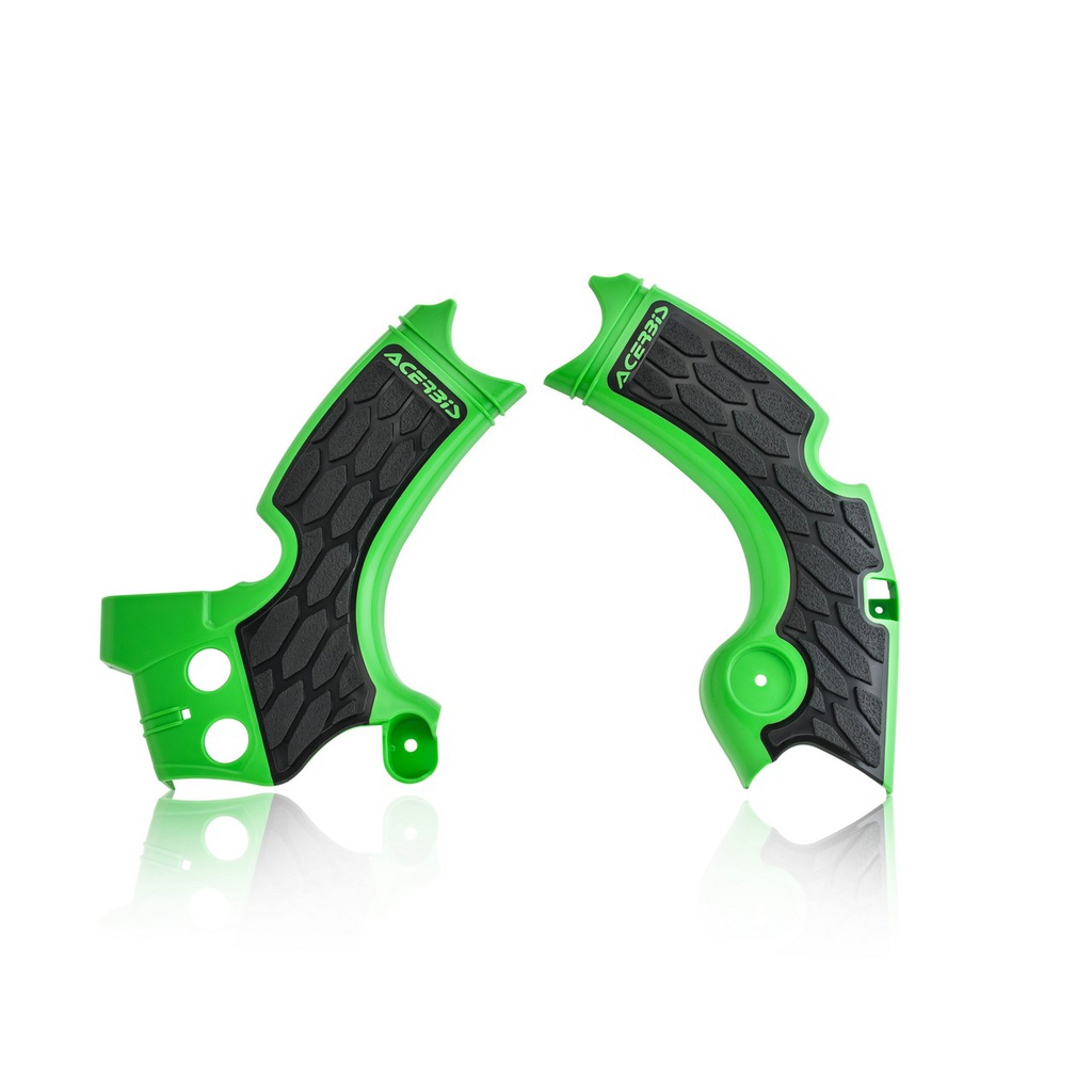 Acerbis X-Grip Frame Protector Kawasaki KX250F '15-19 Green/Black