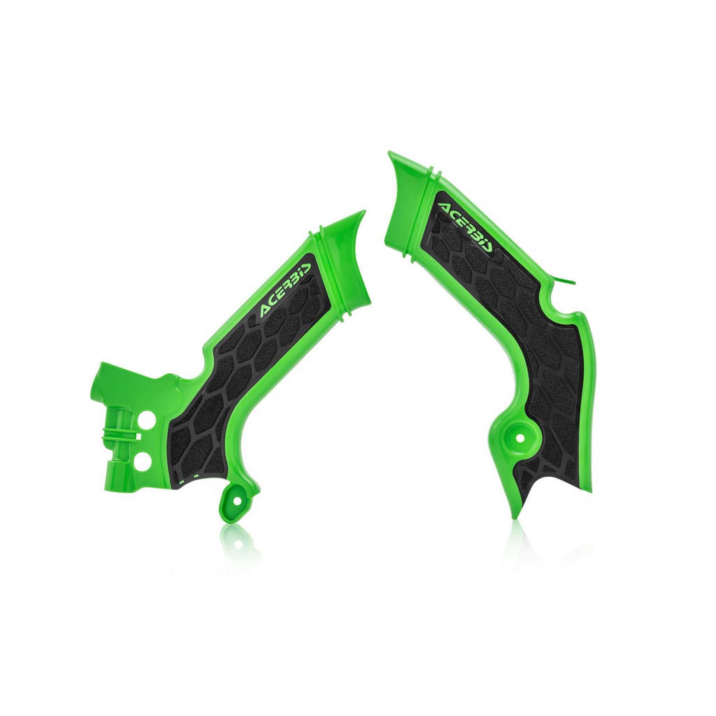 Acerbis X-Grip Frame Protector Kawasaki KXF 250|450 '21-23 Green/Black