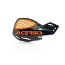 Acerbis MX Uniko Vented Hand Guards Black/Orange