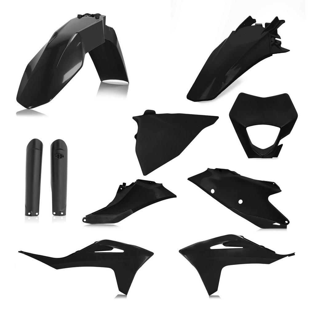 Acerbis Plastics Kit Gas Gas EC|F '21-23 Black