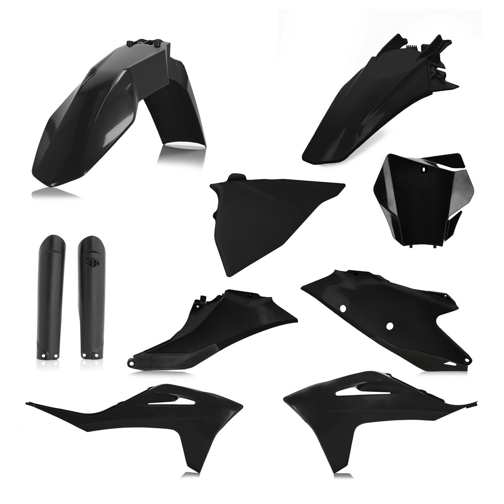 Acerbis Plastics Kit Gas Gas MC|F '21-23 Black