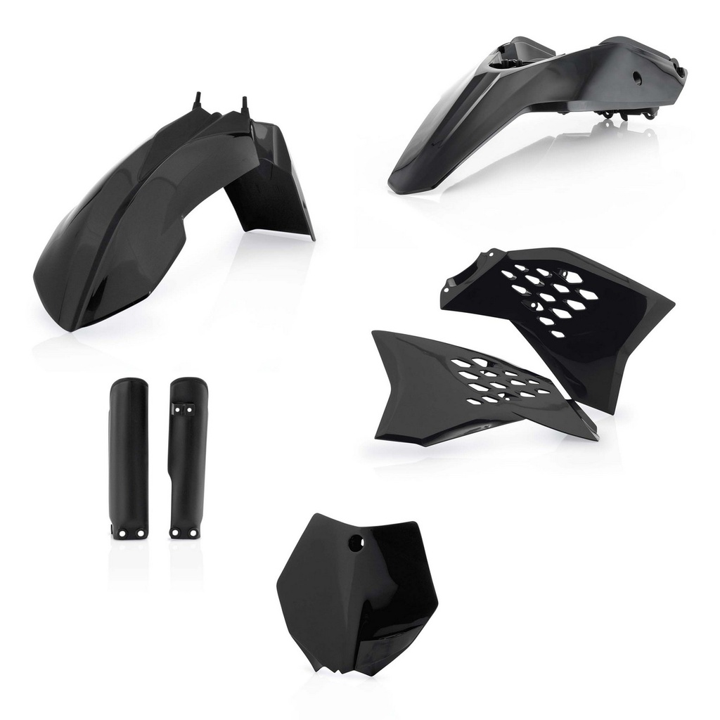 Acerbis Plastics Kit KTM SX65 '09-11 Black