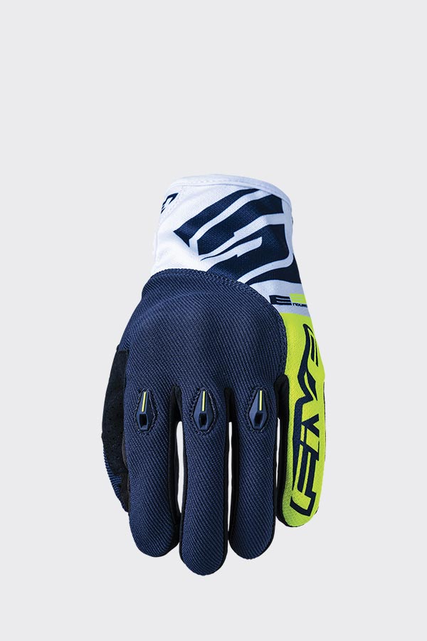 Five E3 Evo Enduro Glove Flo Yellow/Blue