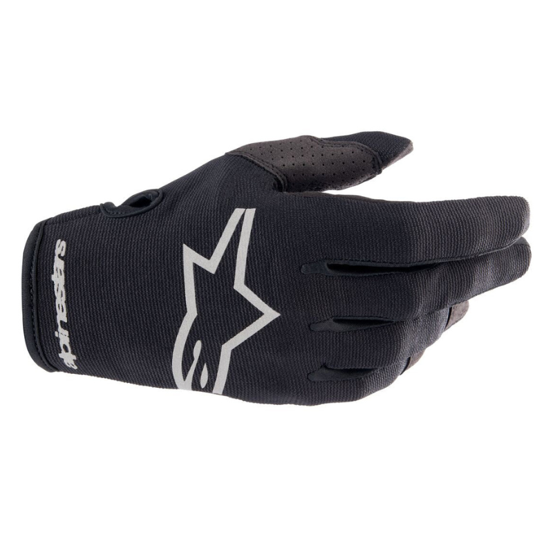 Alpinestars Radar Gloves Black/Brushed Silver