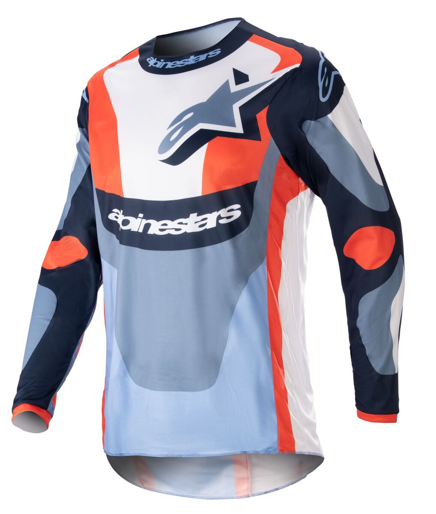 Alpinestars Fluid Agent Jersey Night Navy/Hot Orange