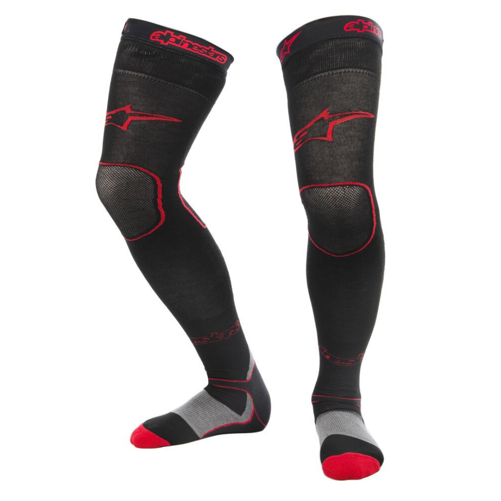 Alpinestars MX Long Socks Black/Red