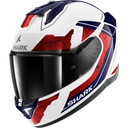 Shark Skwal i3 Full Face Helmet Rhad WUR White/Blue/Red