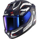 Shark Skwal i3 Full Face Helmet Link BWR Matt Blue/White