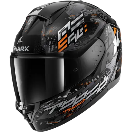 Shark Ridill 2 Full Face Helmet Molokai KSO Black/Grey/Orange