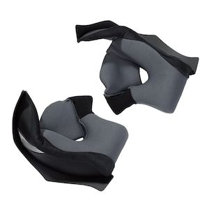 Shark Cheek Pads Spartan BLK