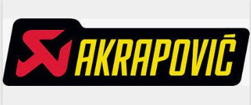 Akrapovic Heatproof Sticker Horizontal 120mm