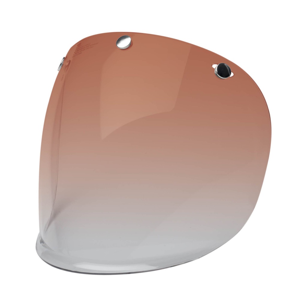 Bell Custom 500 3-Snap Visor Amber Gradient