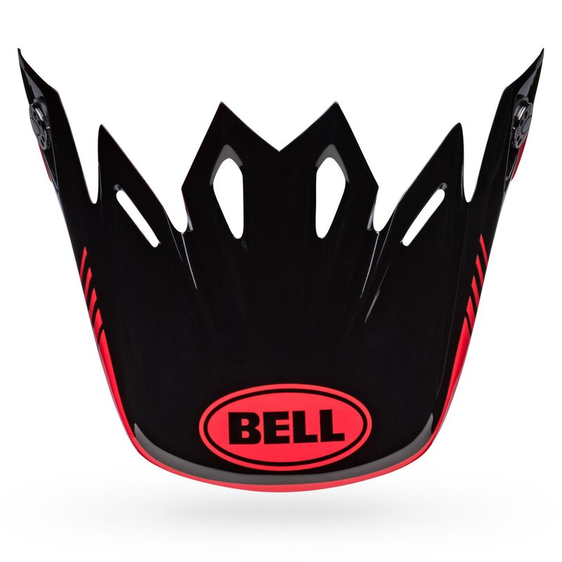 Bell Moto-9 MIPS Peak Louver Black/Red