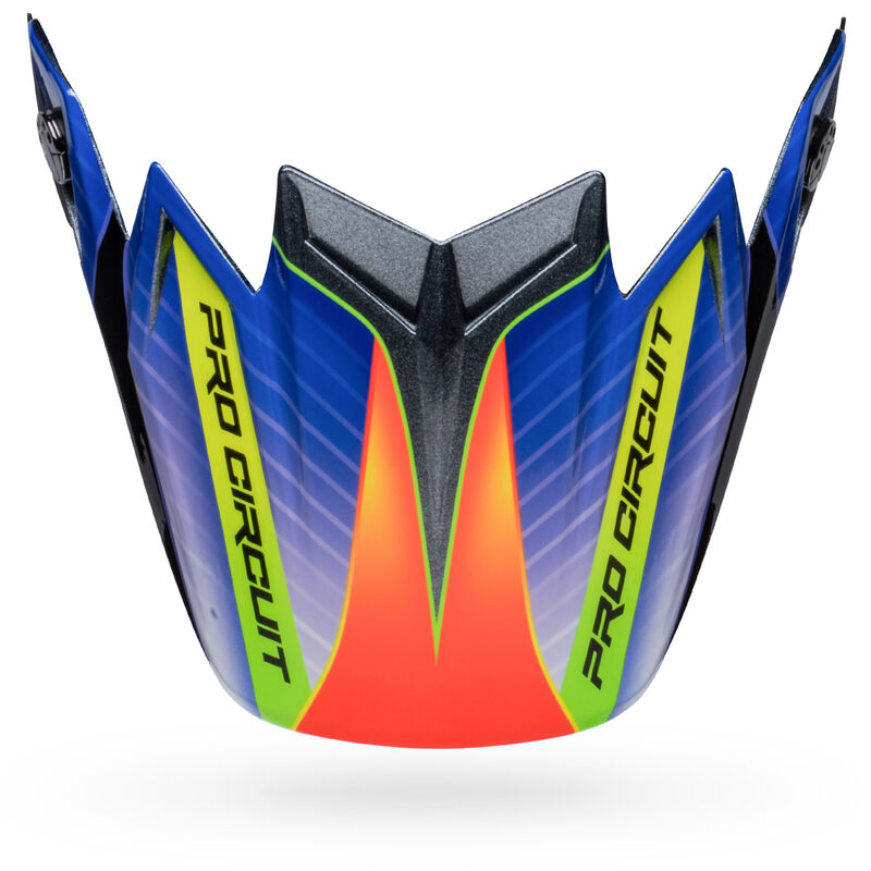 Bell Moto-9S Flex Peak Pro Circuit 23 Blue/Orange