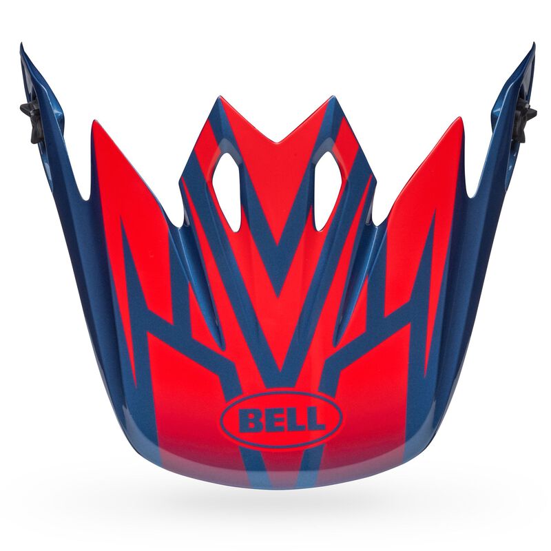 Bell MX-9 MIPS Peak Disrupt Blue/Red