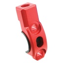 Zeta Rotating Bar Clamp w Mirror Holes 10mm Red