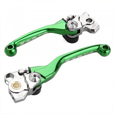 Zeta Pivot Lever Set FP Kawasaki KX250 '21-22 / KX450 '19-22 Green