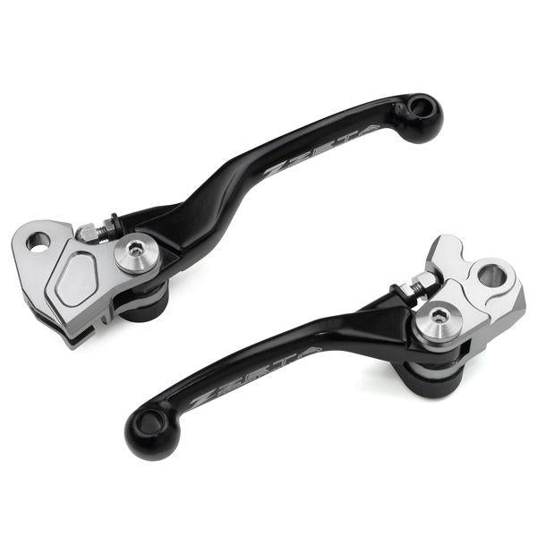 Zeta Pivot Lever Set FP KTM/Husq 125/250/300/350/450/500/530 Black