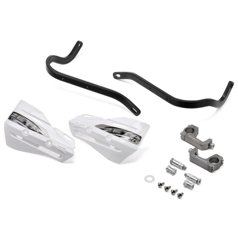 Zeta Armor Handguard XC Kit U-Clamp 28.6mm Black/White