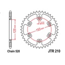 JT Sprocket Rear JTR210 52T SC