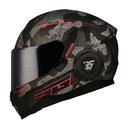 Spirit Full Face Helmet Encounter Trooper  Red