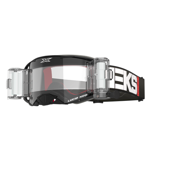 EKS Brand Race Pack Goggle Black/White